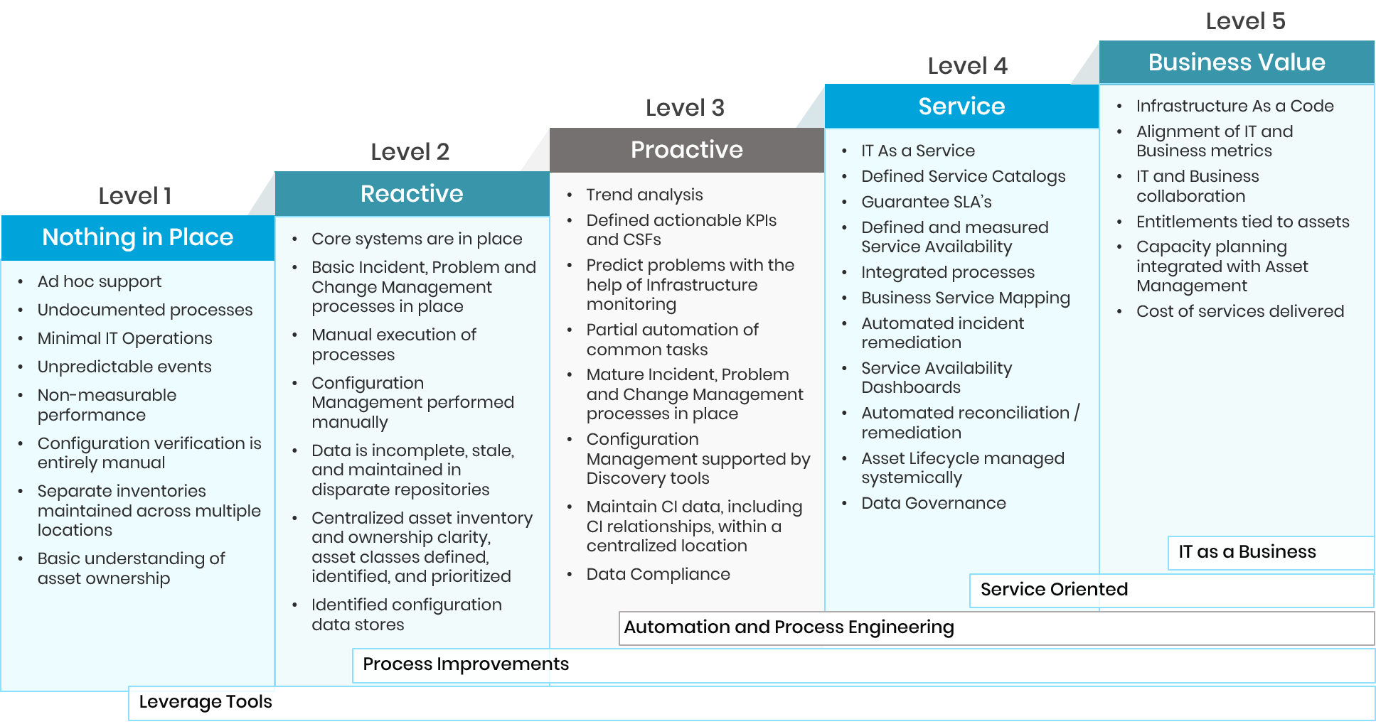 Trianz IT Benchmarking Maturity Model