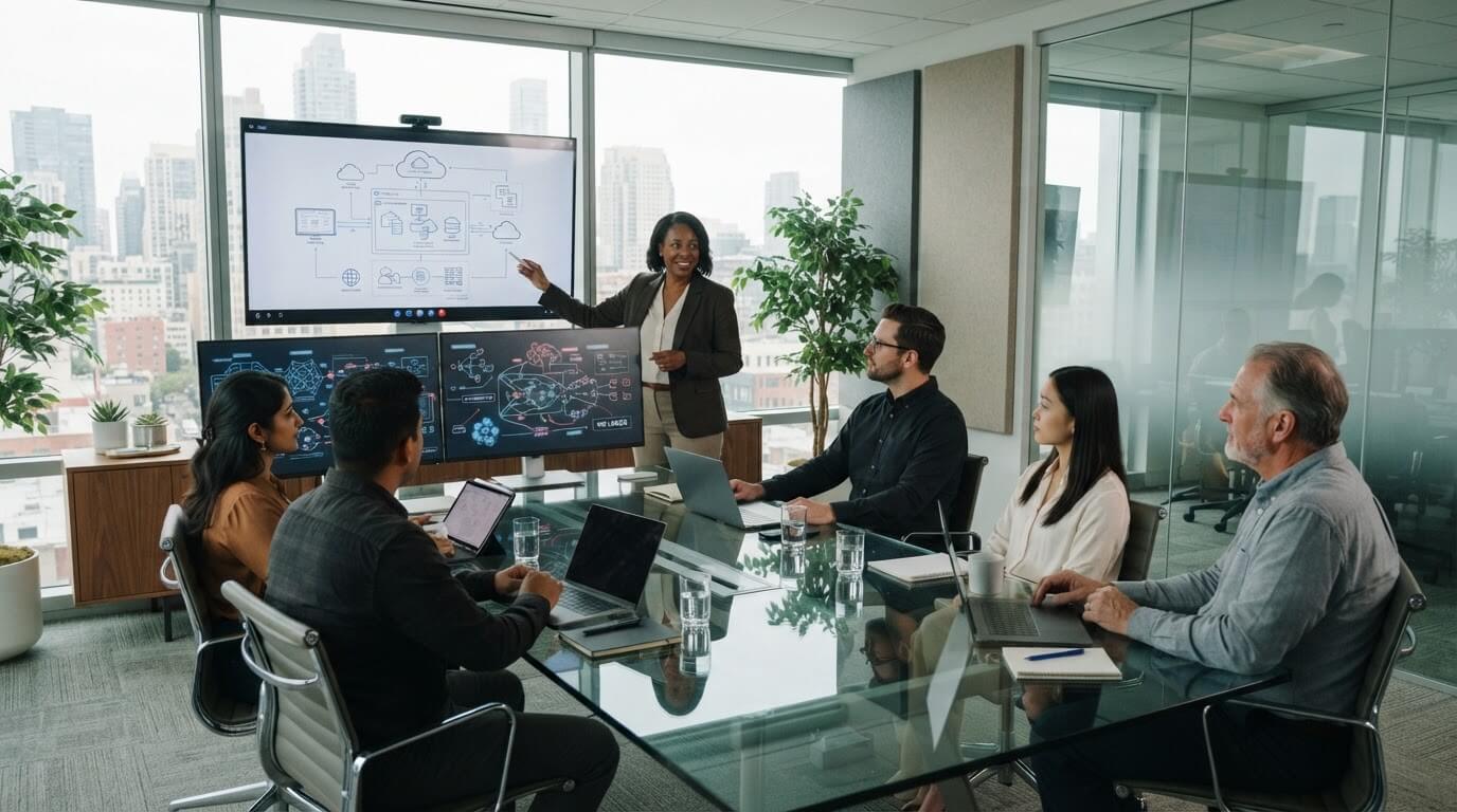 Enterprise team planning migration strategy and wave orchestration