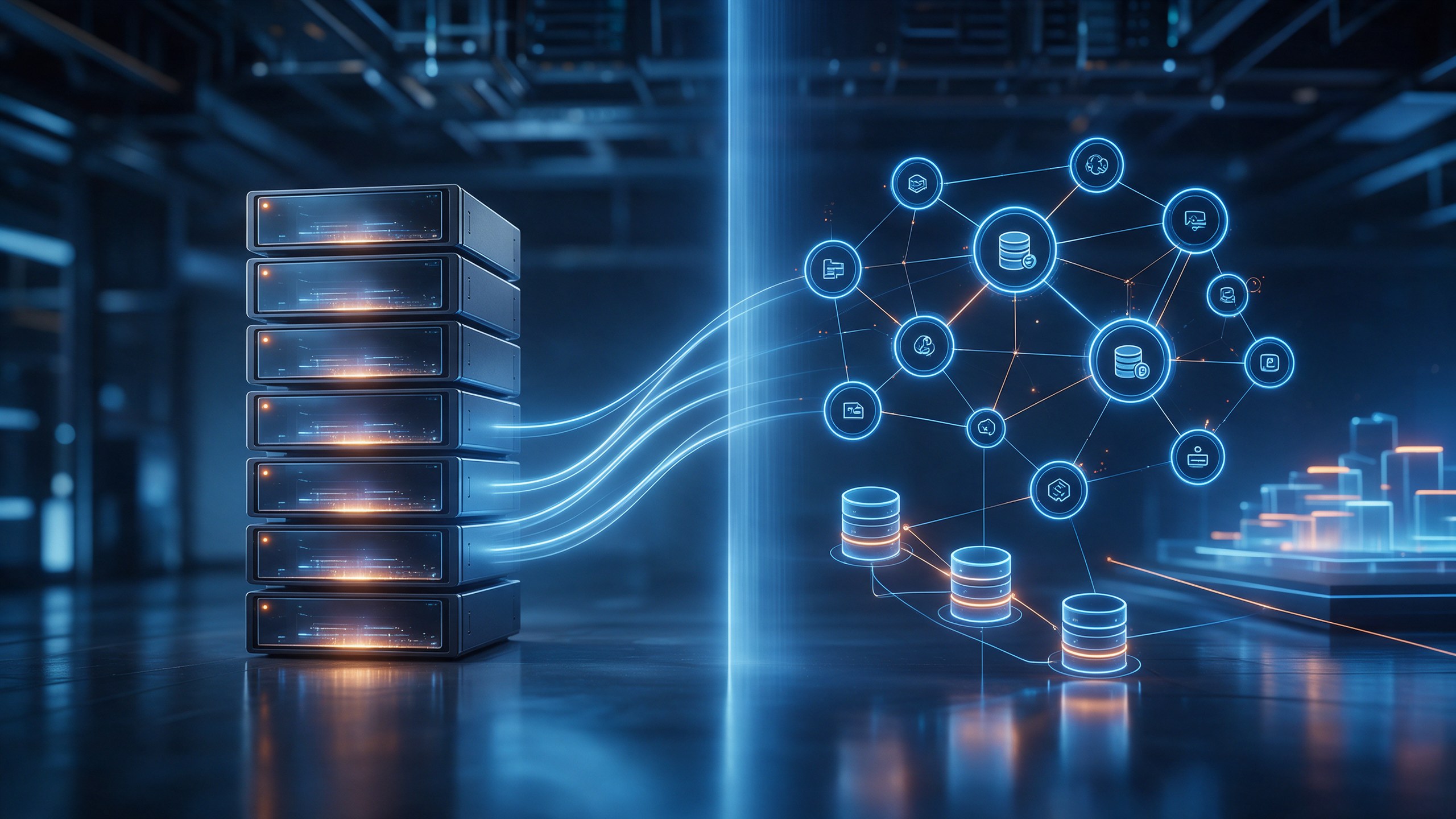 Contrast between a flat VM inventory and an application dependency map for Azure decisions